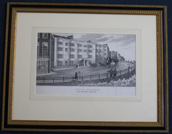 W.H. Mason Publ. Cuff & Strachan, Old Ship Hotel, Brighton showing Masons Depository of Arts 9.75 x 15.5in.